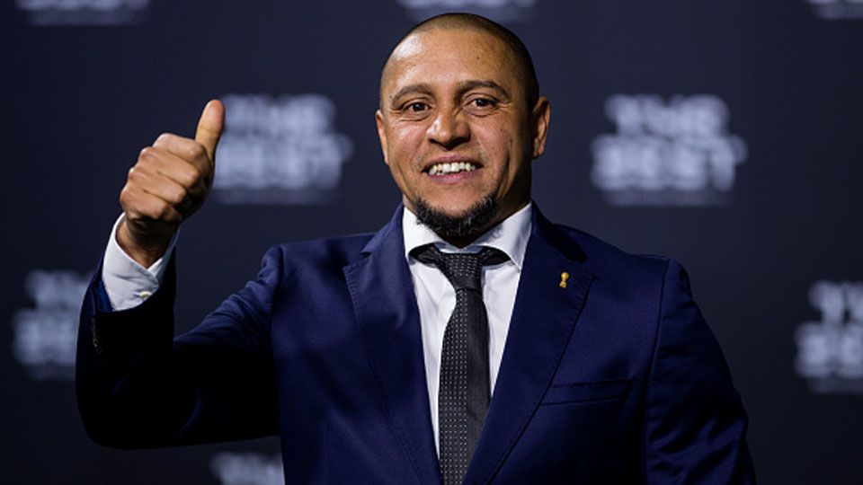 Legenda Real Madrid, Roberto Carlos. Copyright: © Getty Images